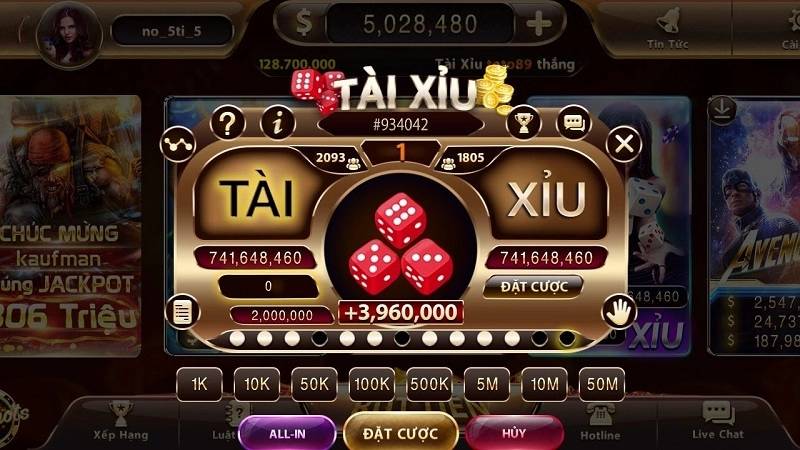 Đánh tài xỉu đổi thưởng tại IBET68 